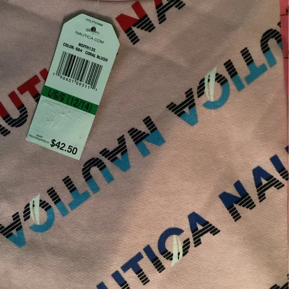 Nautica Girls A-Line Long Sleeve Fleece Dress NWT - Picture 9 of 11